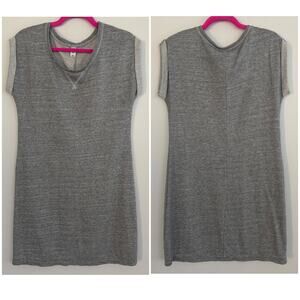 Old Navy Tee Shirt Dress in Heathered Gray